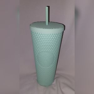 Starbucks 2021 Christmas Release Mint Green Studded Cup
